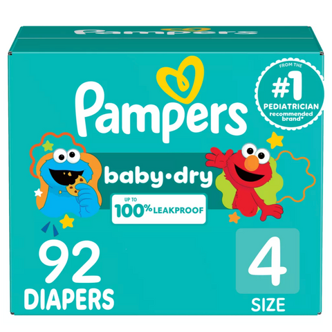 Pampers Baby Dry, Size 4