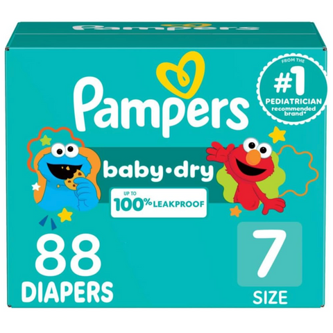 Pampers Baby Dry, Size 7
