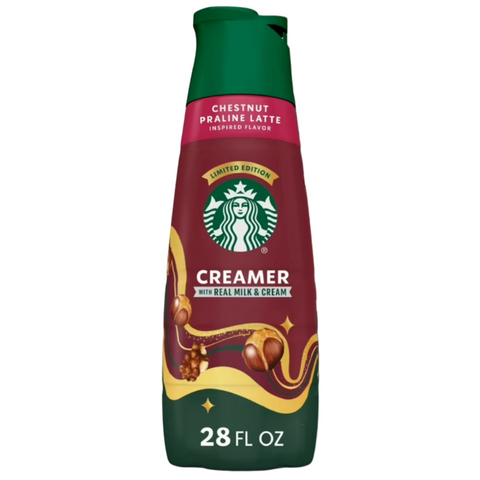 Starbucks Chestnut Praline Coffee Creamer, 28 fl oz