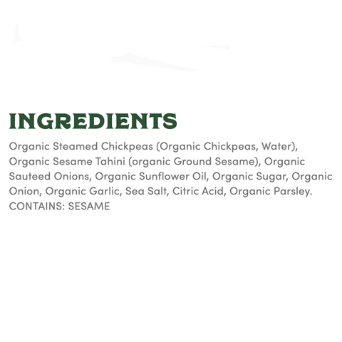 Cedar's Organic Hummus French Onion Hommus, 10 oz.