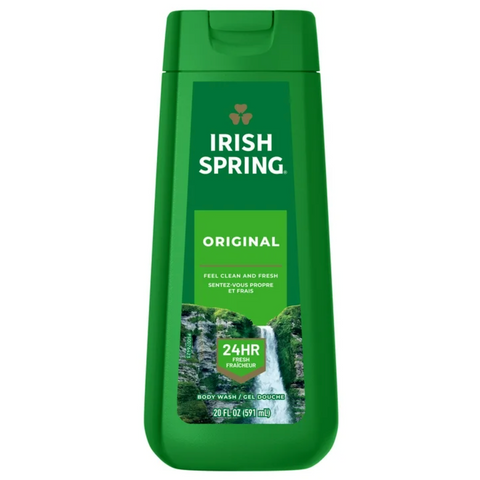 Irish Spring Original Moisturizing Body Wash for Men, Cool Fresh Scent, 20 fl oz