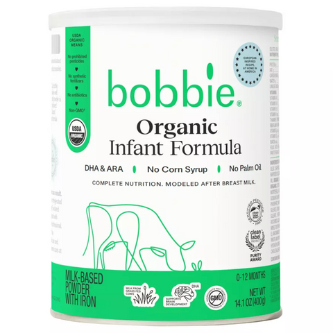Bobbie Organic Original Infant Formula Powder, 14.1oz