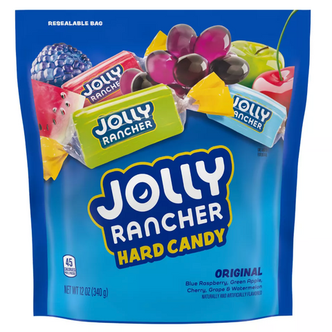 Jolly Rancher Assorted Fruit Flavored Hard Candy, 12 oz