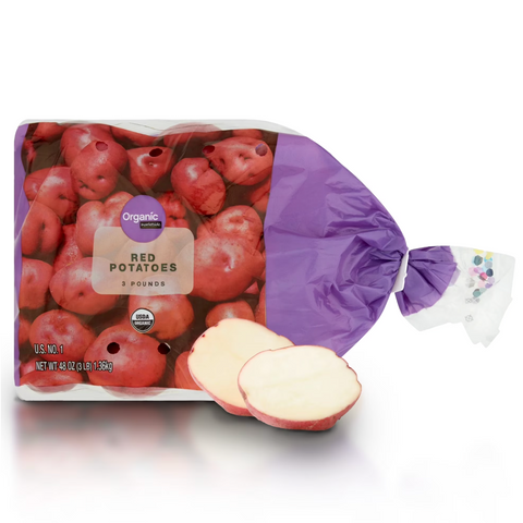 Marketside Organic Red Potatoes, 3 lb Bag