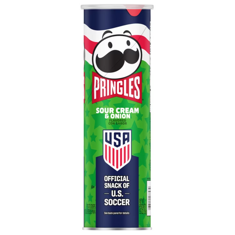 Pringles Sour Cream & Onion Potato Crisps Chips 5.96 oz