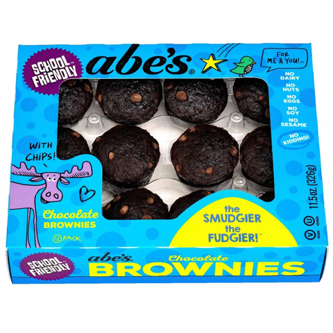 Abe's Vegan Chocolate Fudge Brownies, 11.5 oz