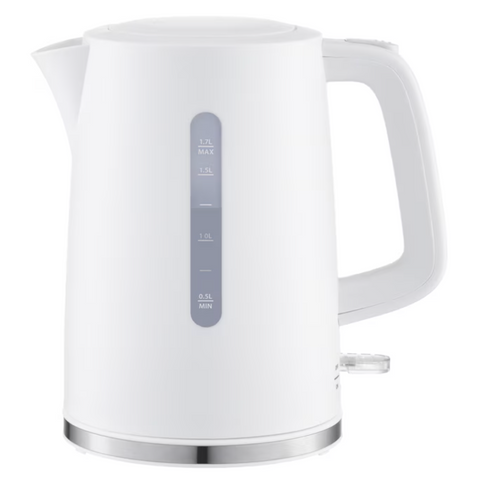 Mainstays 1.7-Liter Plastic Electric Kettle, White