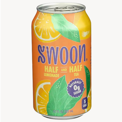 Swoon Sugar Free Half & Half Black Tea and Lemonade, 12 fl oz