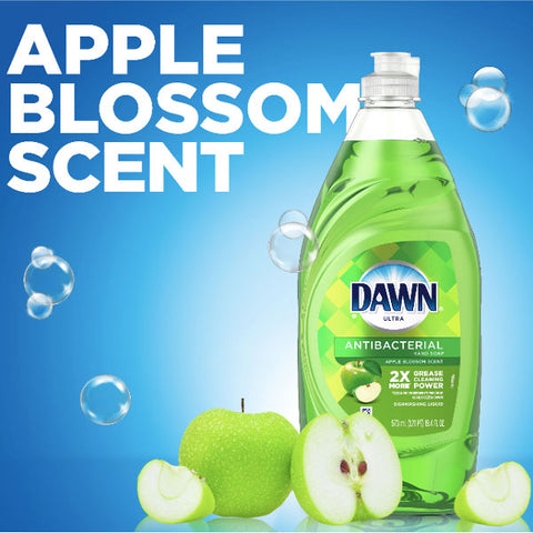 Dawn Ultra Antibacterial Dishwashing Liquid Dish Soap, 18 fl oz