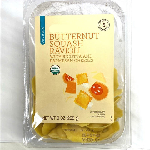 Organic Store Brand Butternut Squash Ravioli, 9oz