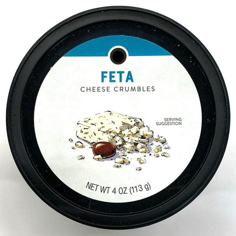 Store Brand Feta Cheese Crumbles, 4oz