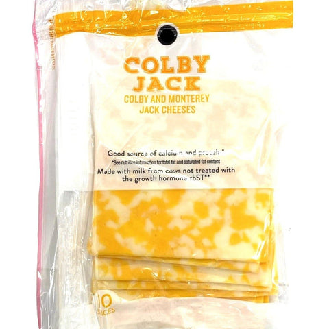 Store Brand Colby Jack Cheese Slices, 10 Slices