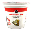 Store Brand Yogurt, Lowfat, Fruit on the Bottom, Pineapple, 6 oz.