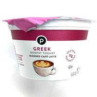Store Brand Greek Yogurt, Nonfat, Blended Cafe Latte, 5.3 oz
