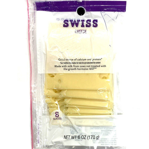 Store Brand Swiss Cheese Slices, 8 Slices