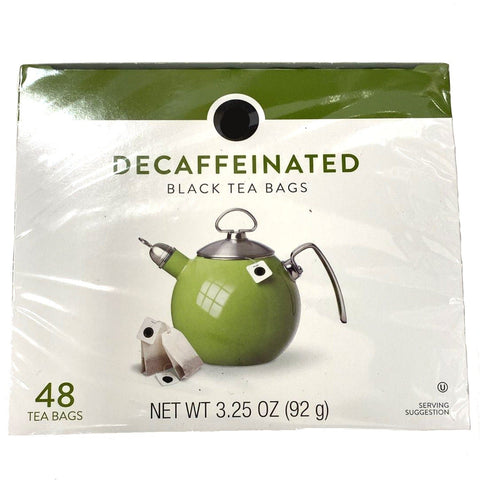 Store Brand Decaffeinated Black Tea, Tea Bags, 48 Count