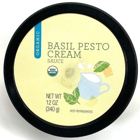 Organic Store Brand Basil Pesto Cream Sauce, 12 oz