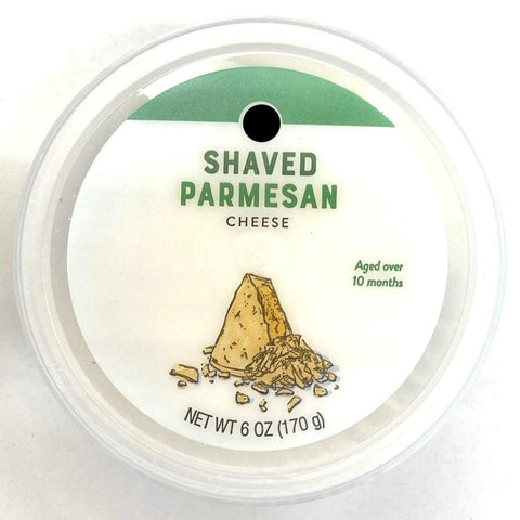 Store Brand Shaved Parmesan Cheese, 6oz