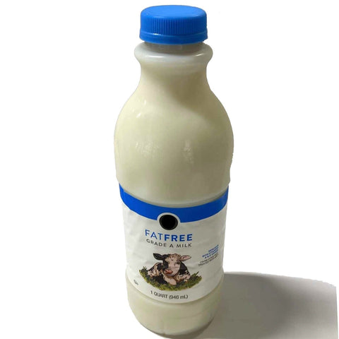 Store Brand Fat Free Milk, 1 quart