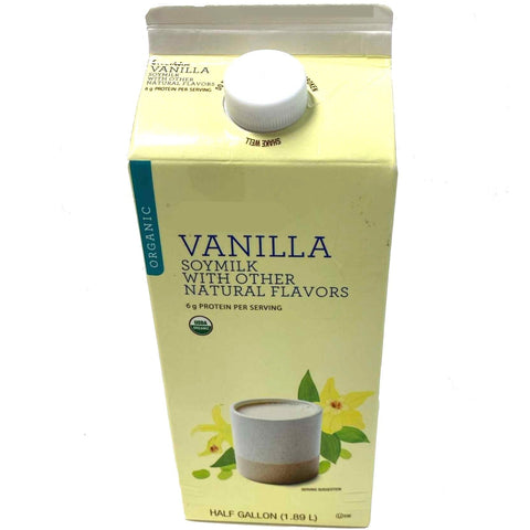 Organic Store Brand Vanilla Soymilk, Half Gallon