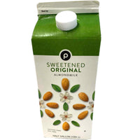 Store Brand Sweetened Original Almondmilk, Half Gallon