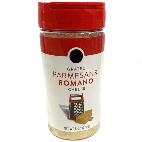 Store Brand Grated Parmesan & Romano Cheese, 8oz