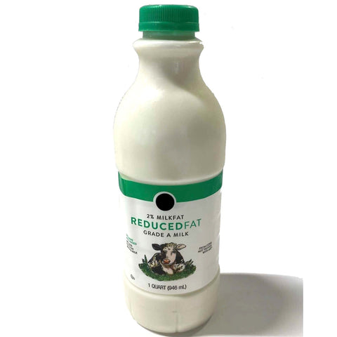 Store Brand Reduced Fat, 2% Milkfat Grade A Milk, 1 quart