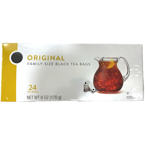 Store Brand Original Black Tea, Family Size, Tea Bags, 24 Count