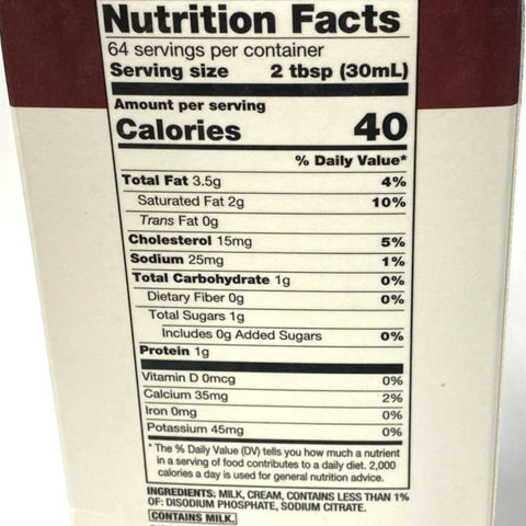 Store Brand Half & Half, Ultra-Pasteurized, Half Gallon