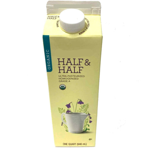 Organic Store Brand Half & Half, 1 Quarter