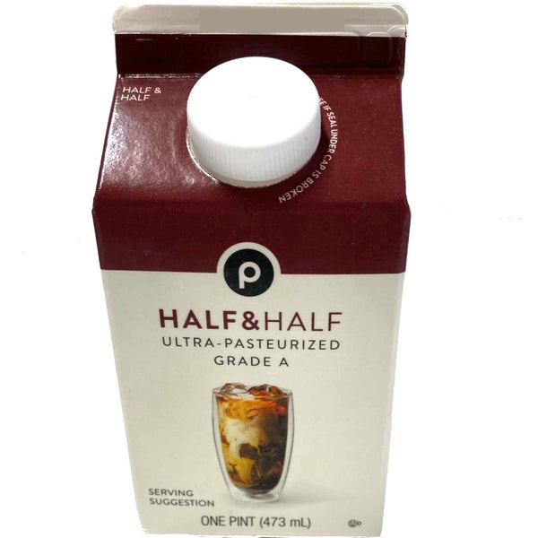 Store Brand Ultra Pasteurized Half & Half, 1 Pint