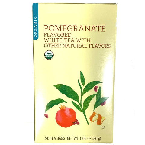 Organic Store Brand White Tea, Pomegranate Flavored, 20 Count