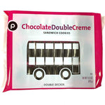 Store Brand Chocolate Double Creme Sandwich Cookies, 15.5oz
