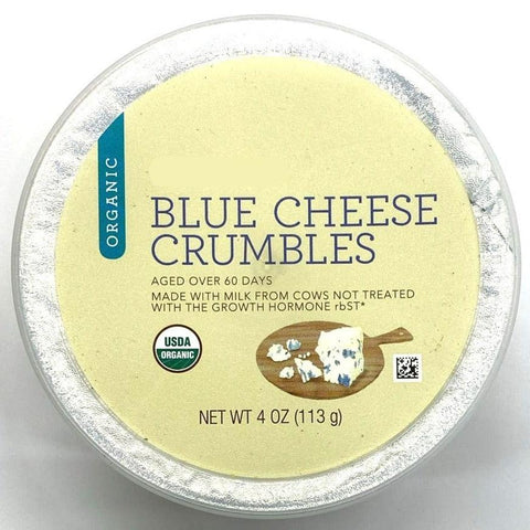 Organic Store Brand Blue Cheese Crumbles, 4 oz.