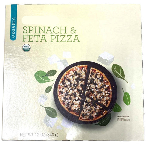 Organic Store Brand Organic Spinach & Feta Pizza, 12 oz