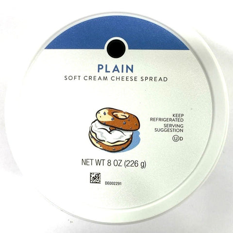 Store Brand Plain Soft Cream Cheese, 8 oz