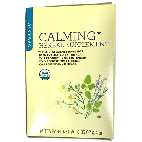 Organic Store Brand Calming, Herbal Supplements, Tea Bags, 16 Count