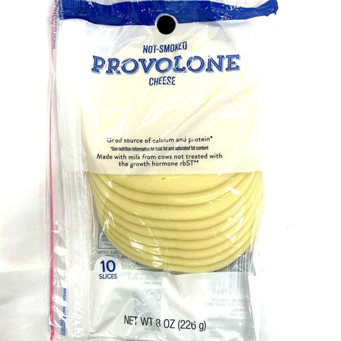 Store Brand Not Smoked Provolone Cheese Slices, 10 Slices