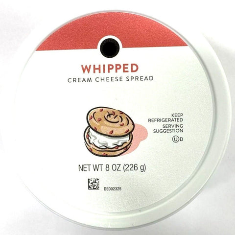 Store Brand Whipped Cream Cheese Spread, 8 oz