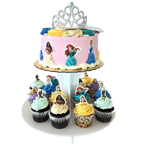 Princess Party Cake, 24 Cupcake Combo