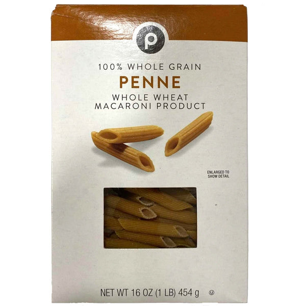 Store Brand 100% Whole Grain Penne, 16 oz