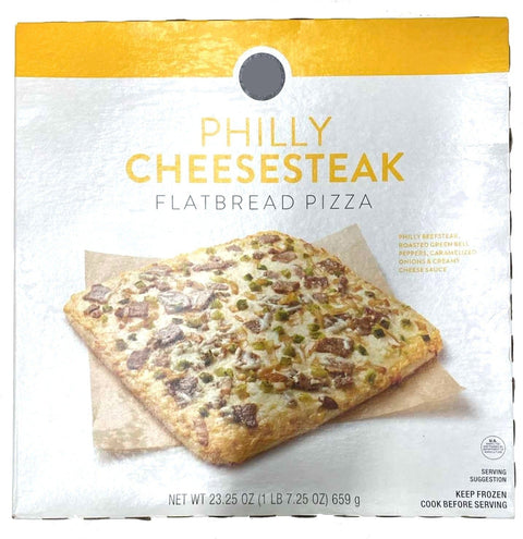 Store Brand Philly Cheesesteak Flatbread Pizza, 23.25 oz