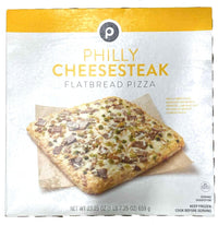 Store Brand Philly Cheesesteak Flatbread Pizza, 23.25 oz
