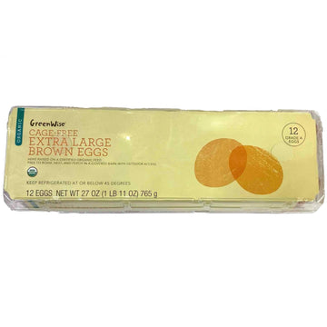 Organic Store Brand Extra Large Brown Organic Eggs, 12 Count
