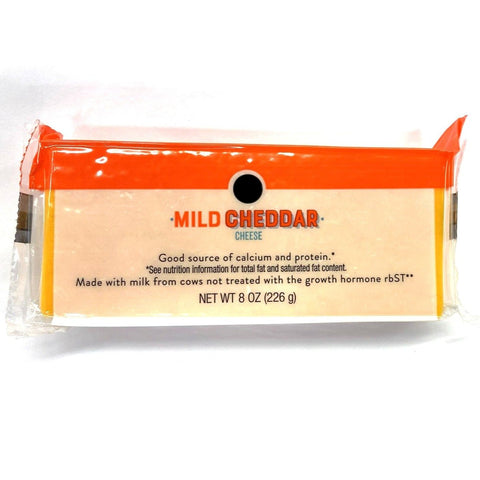 Store Brand Mild Cheddar Chunk Cheese, 8oz