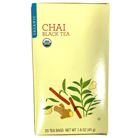 Organic Store Brand Black Tea, Chai, 20 Count