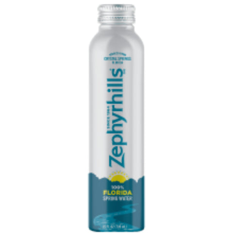 Zephyrhills Aluminum Bottled Water, Single, 25 oz