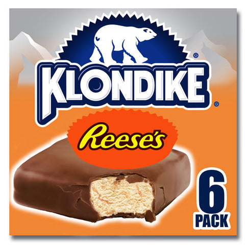 Klondike Ice Cream Bars Reese's, 6 Count