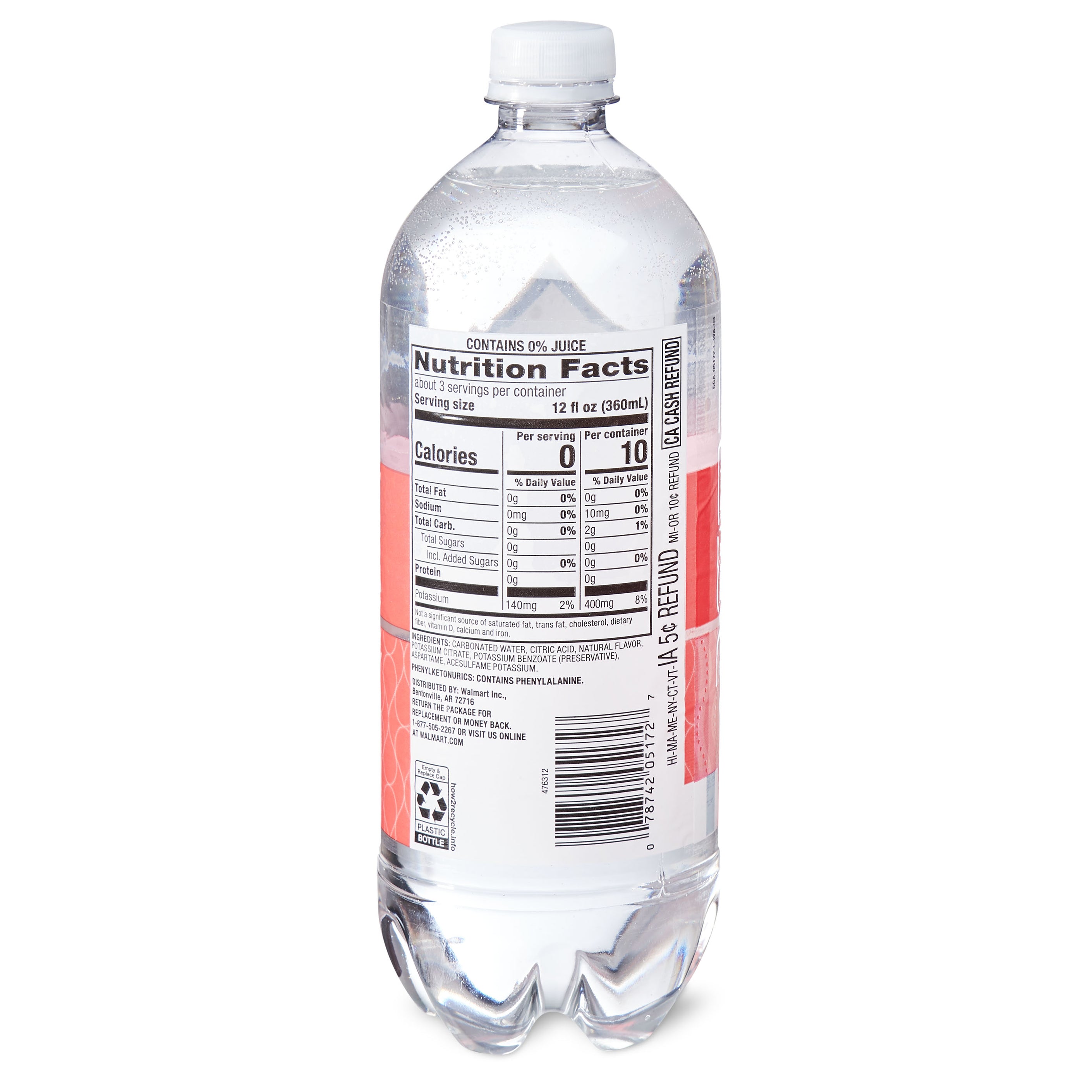 Clear American Fuji Apple Sparkling Water, 33.8 fl oz – Water Butlers