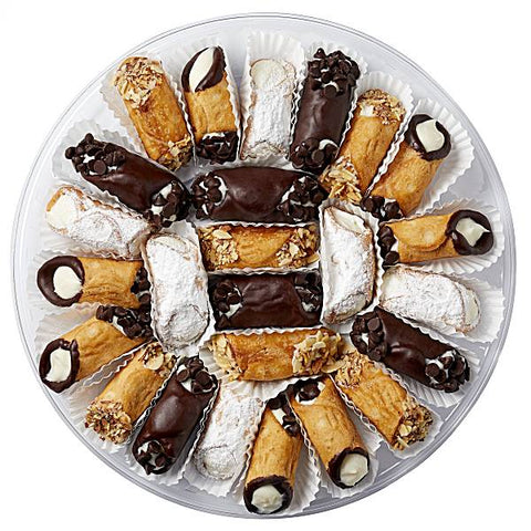 Mini Cannoli Platter Medium, 25 Count